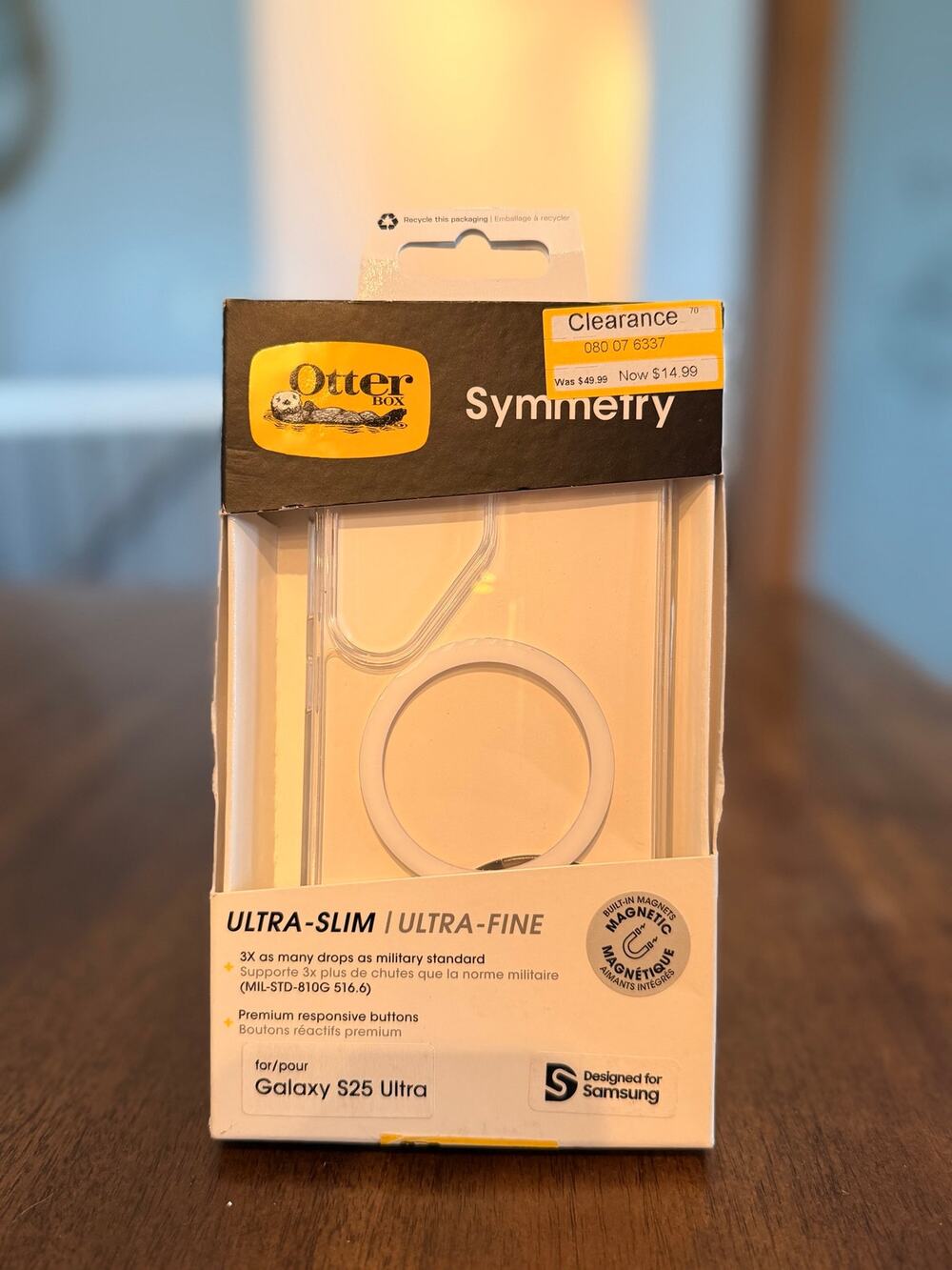 Otterbox Clear Phone Case Galaxy S25 Ultra